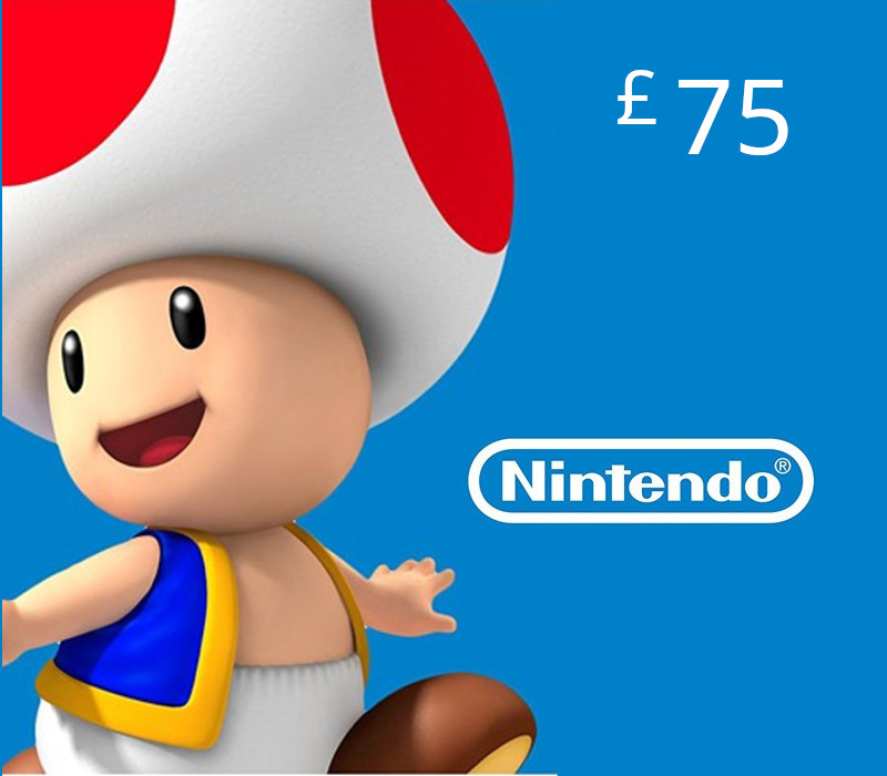 Nintendo eShop Предоплаченная карта GBP 75 Ключ UK