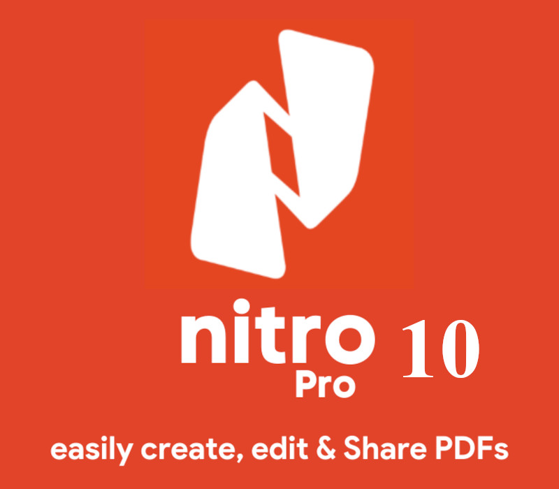 Nitro PDF Pro 10 Ключ (3 PCs)