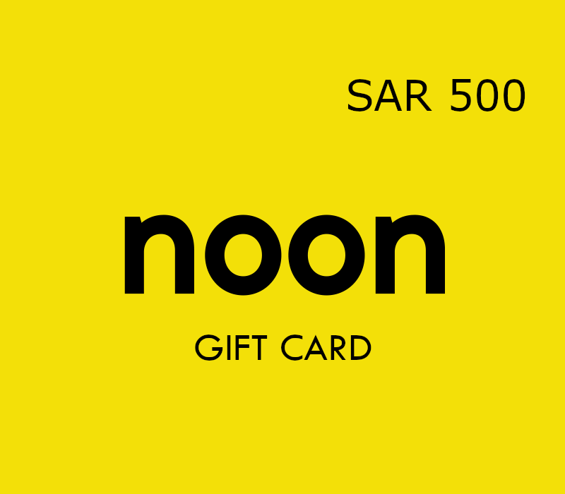 noon SAR 500 Подарочная карта SA