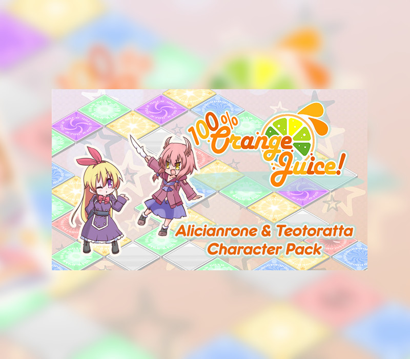 100% Orange Juice - Alicianrone & Teotoratta Character Pack DLC Steam Ключ