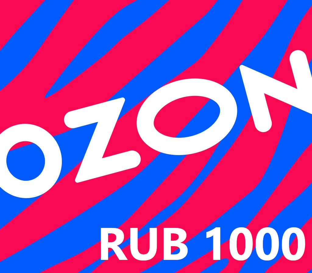 Ozon.ru 1000 RUB Подарочная карта