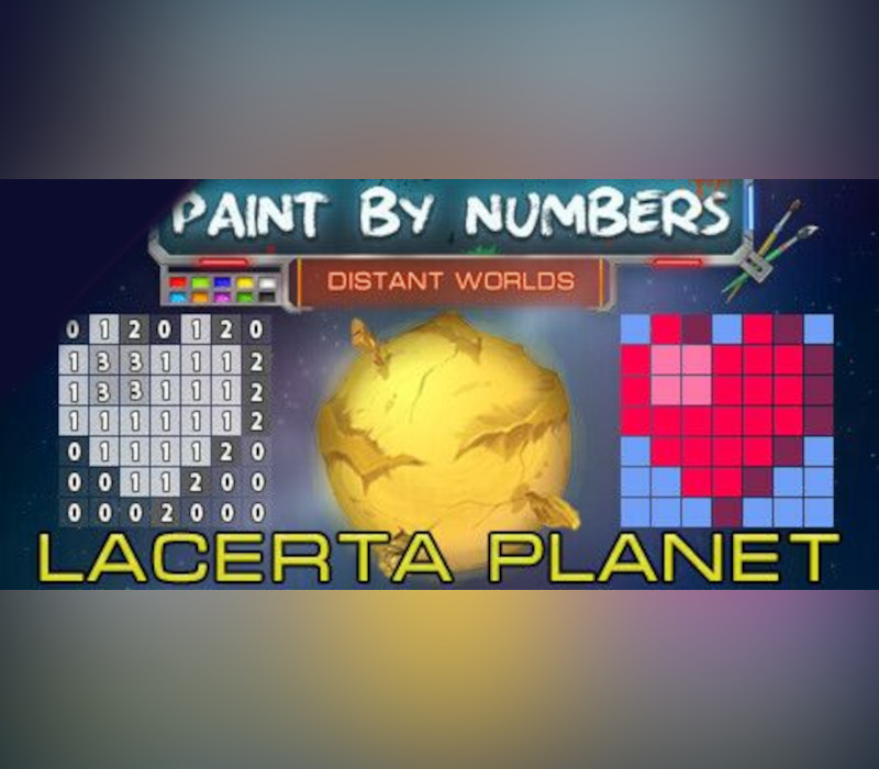 Paint By Numbers - Lacerta Planet DLC PC Steam Ключ