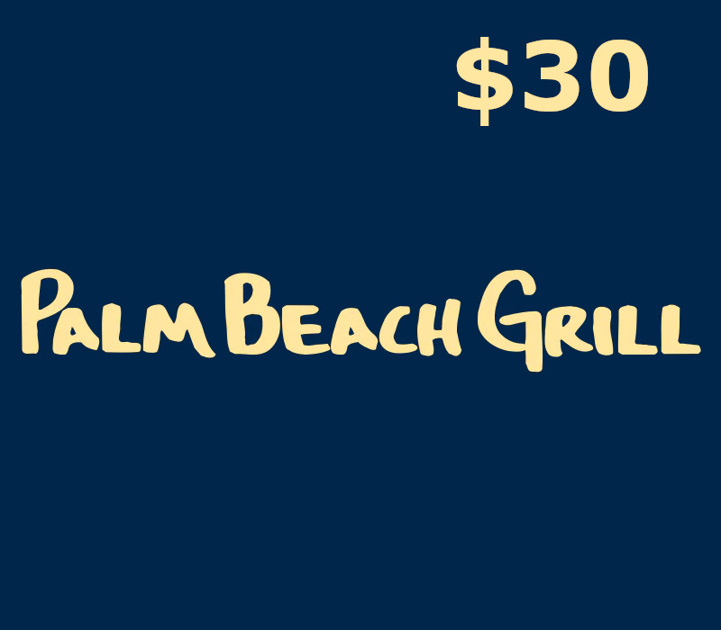 Palm Beach Grill 30$ Подарочная карта US