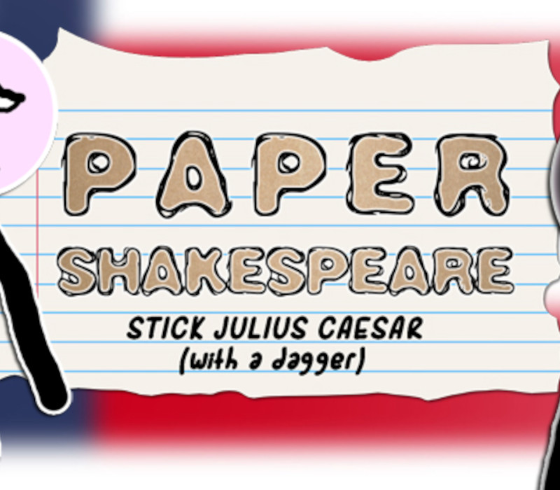 Paper Shakespeare: Stick Julius Caesar (with a dagger) Steam Ключ