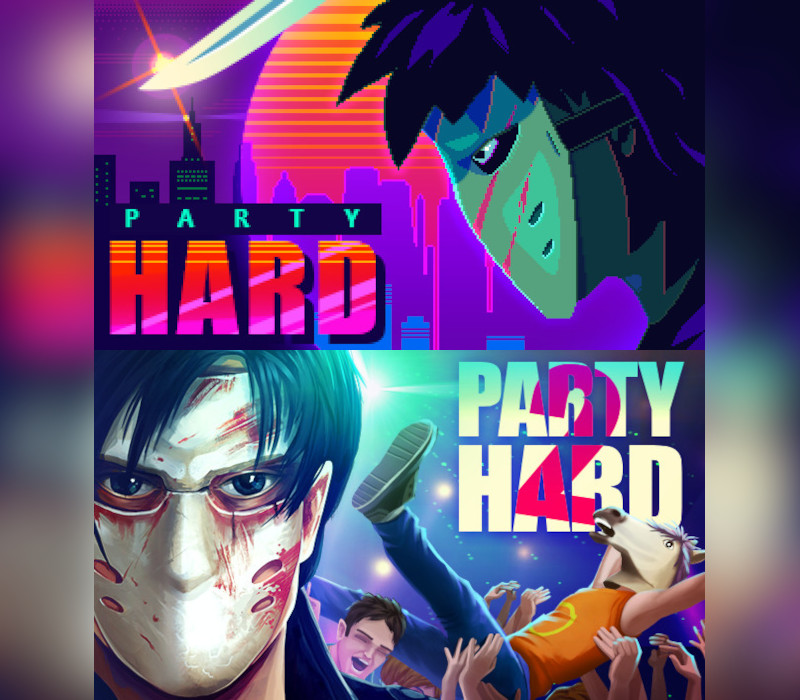 Party Hard + Party Hard 2 Steam Ключ