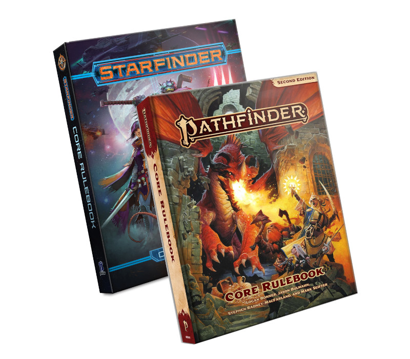 Pathfinder Second издание Core Rulebook and Starfinder Core Rulebook Digital Ключ