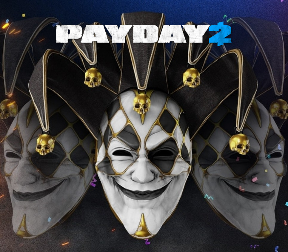 PAYDAY 2 - 10th Anniversary Jester Mask DLC Steam Ключ