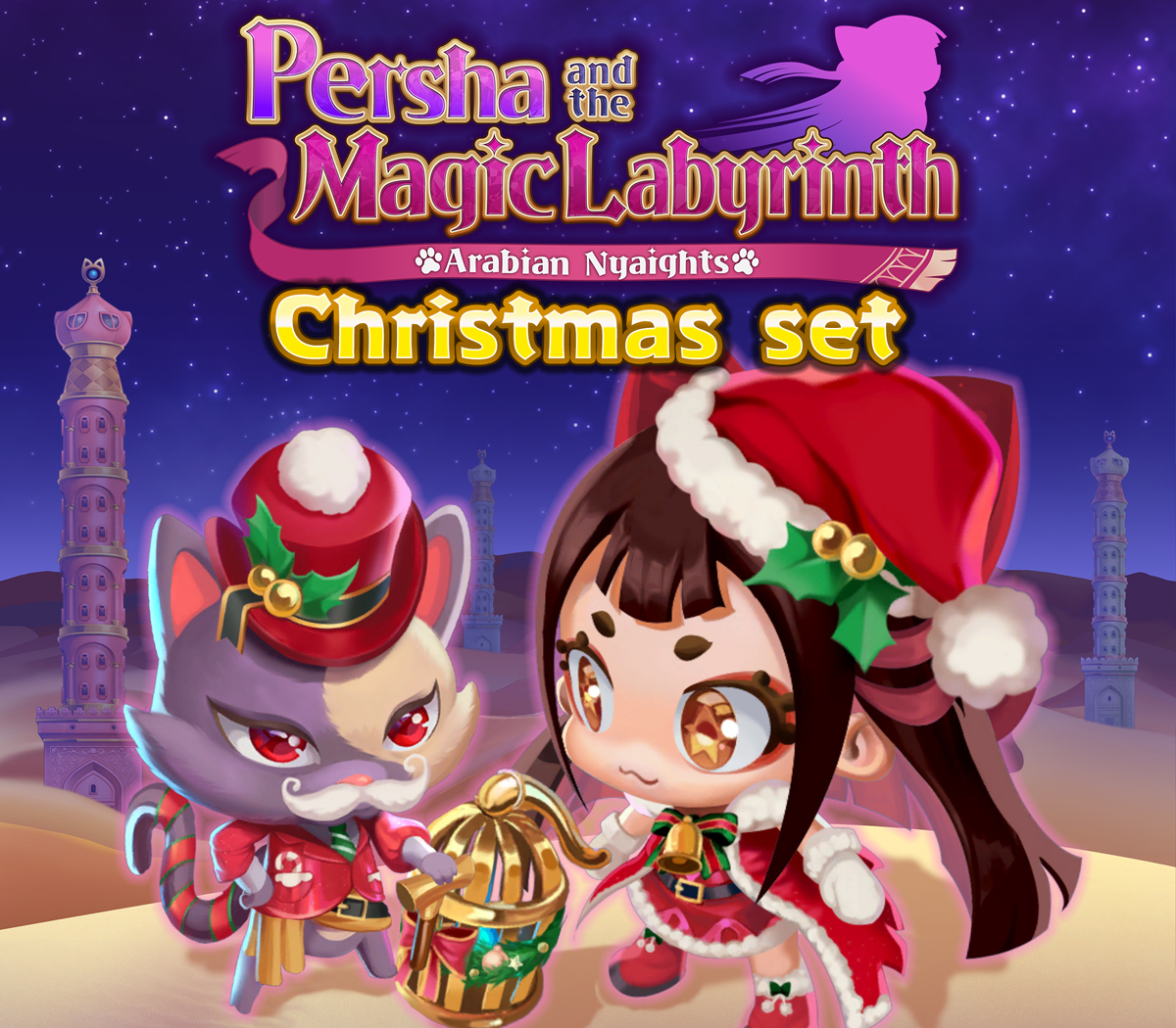 Persha and the Magic Labyrinth - "Christmas set" Costume Set DLC PC Steam Ключ