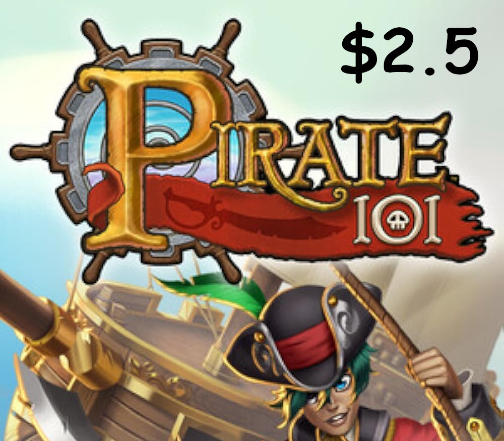 Pirate101 $2.5 Подарочная карта US