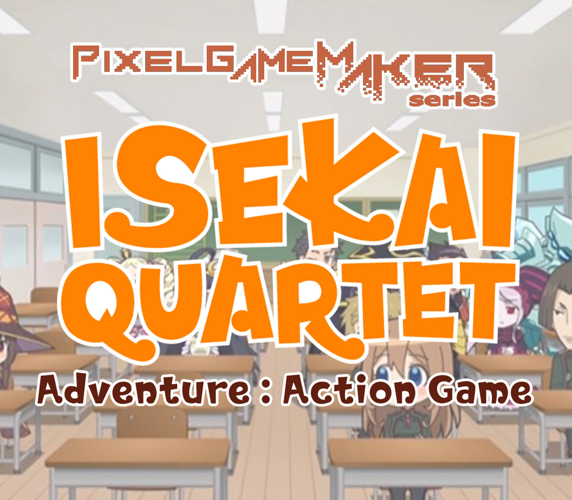 Pixel Game Maker Series ISEKAI QUARTET Adventure Action Game Steam Ключ
