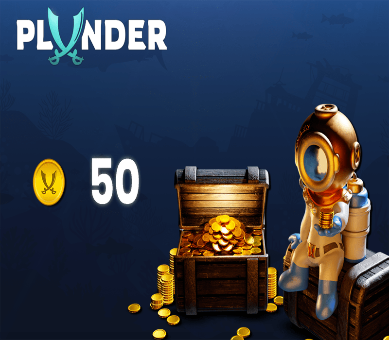 Plunder.gg $50 Подарочная карта