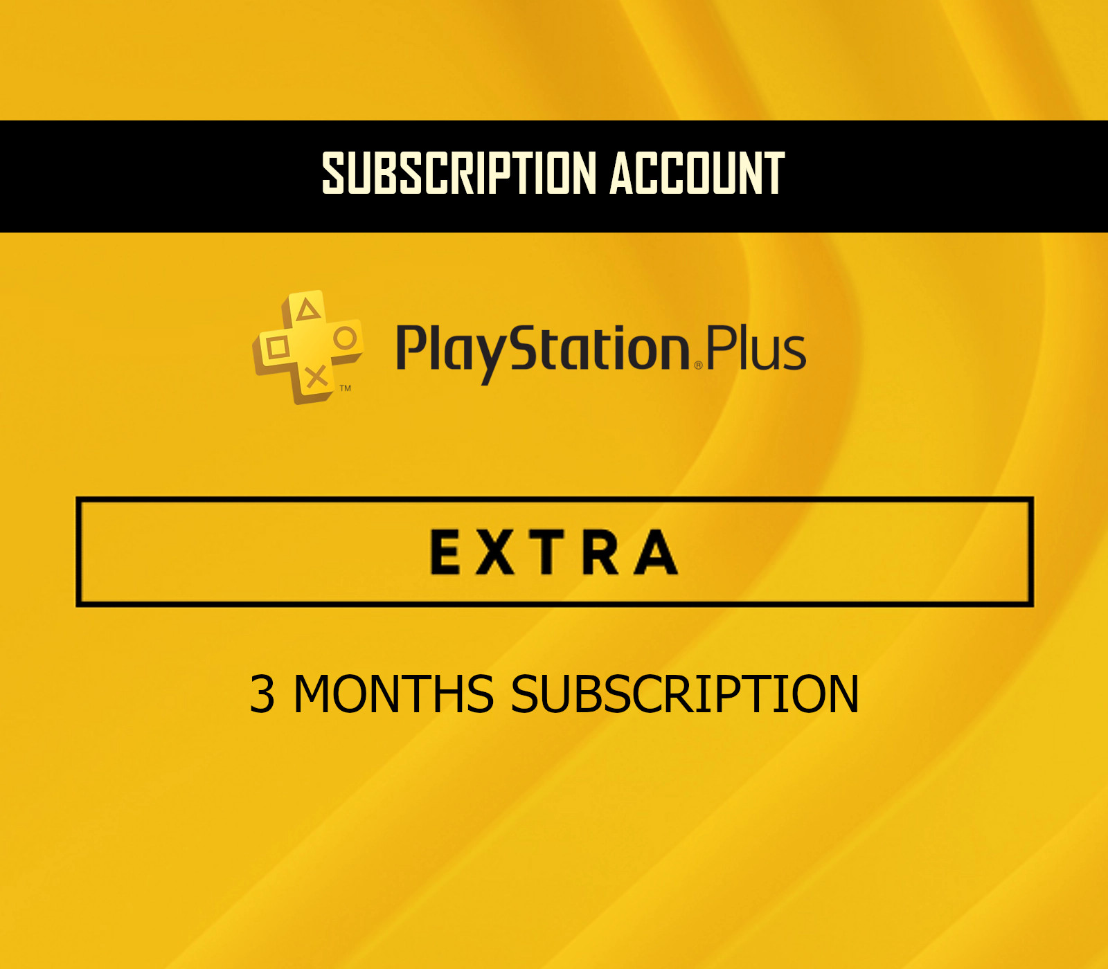 PlayStation Plus Extra 3 мес. Subscription Аккаунт