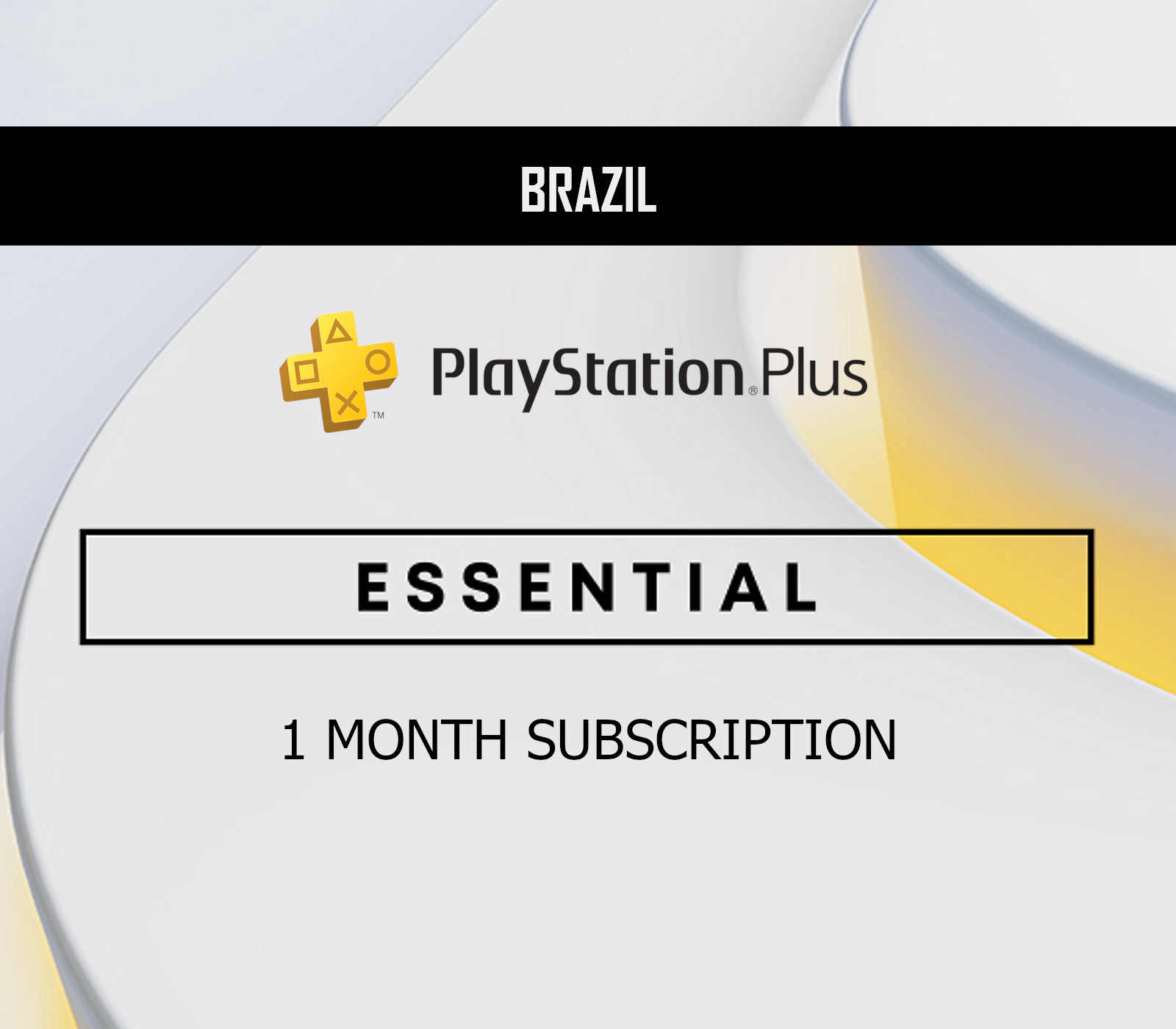 PlayStation Plus Essential 1 мес. подписка BR