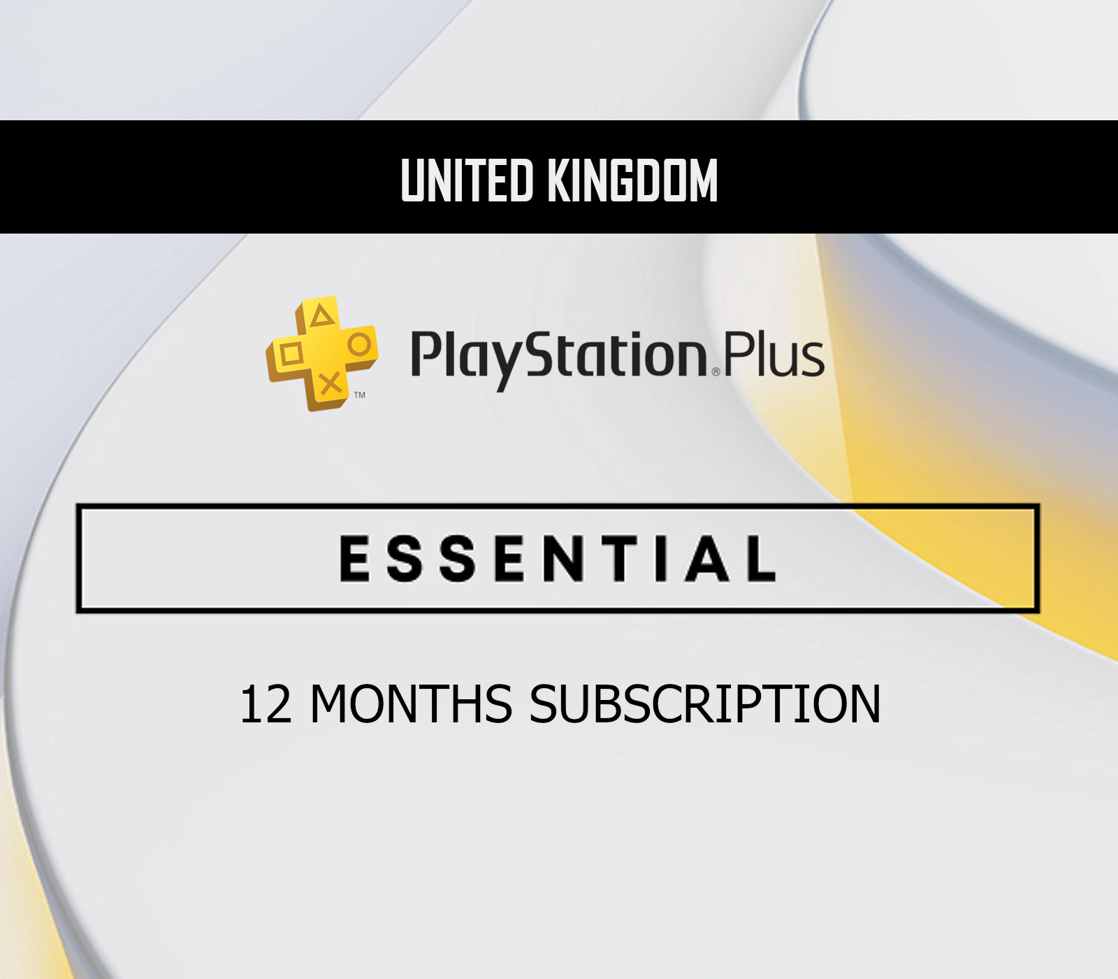 PlayStation Plus Essential 12 мес. Subscription UK
