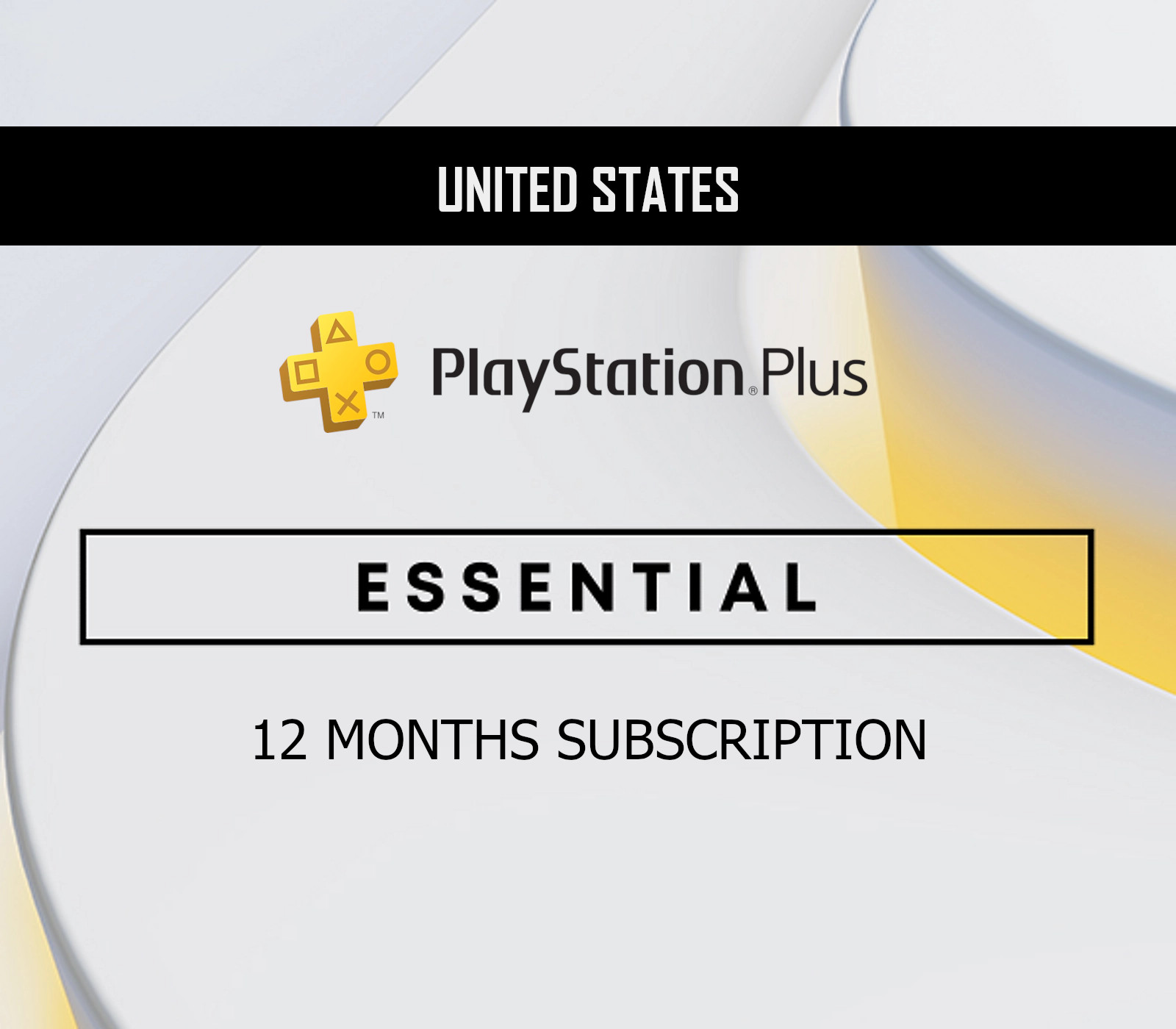 PlayStation Plus Essential 12 мес. Subscription US