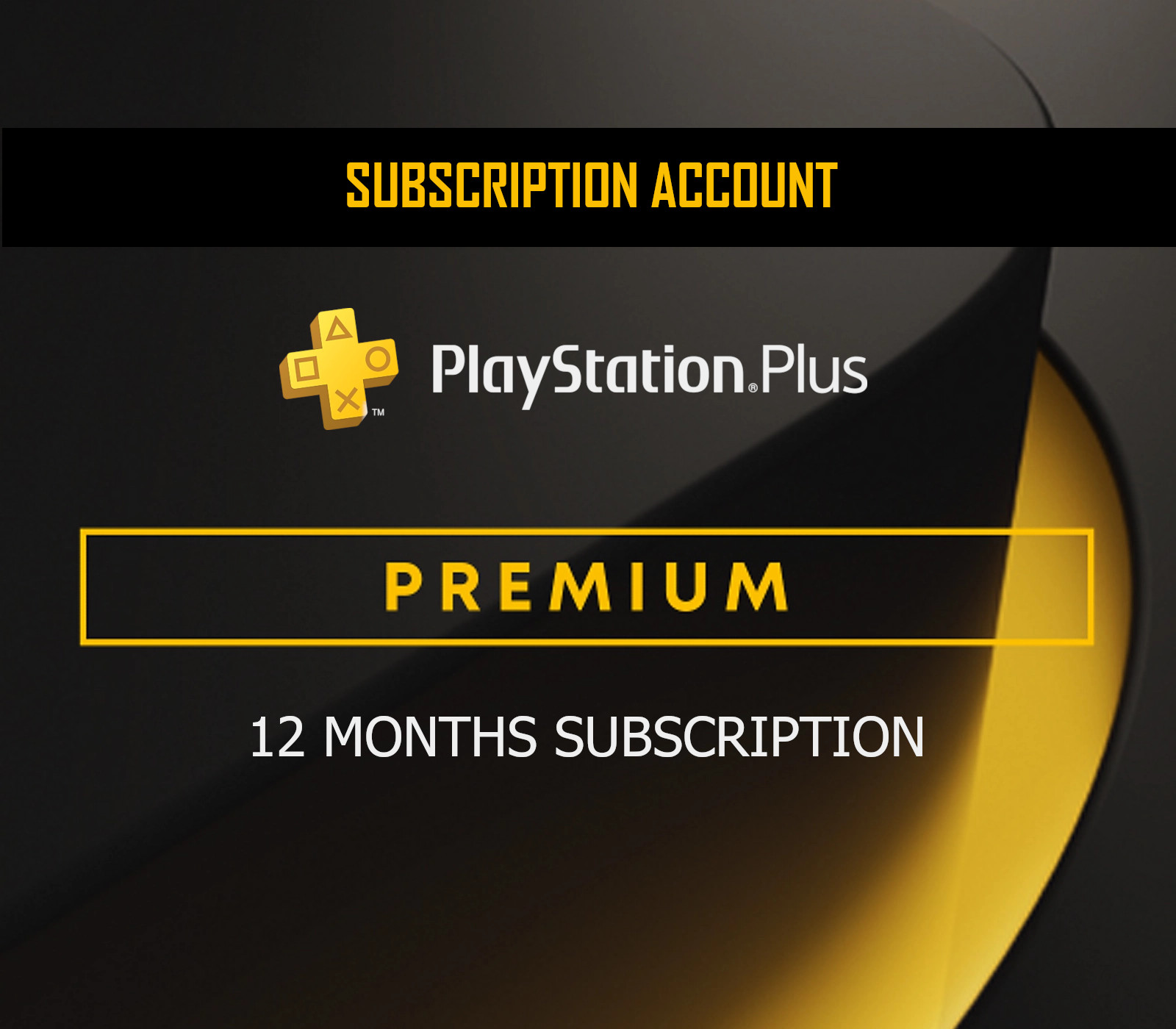 PlayStation Plus Premium 12 мес. Subscription Аккаунт