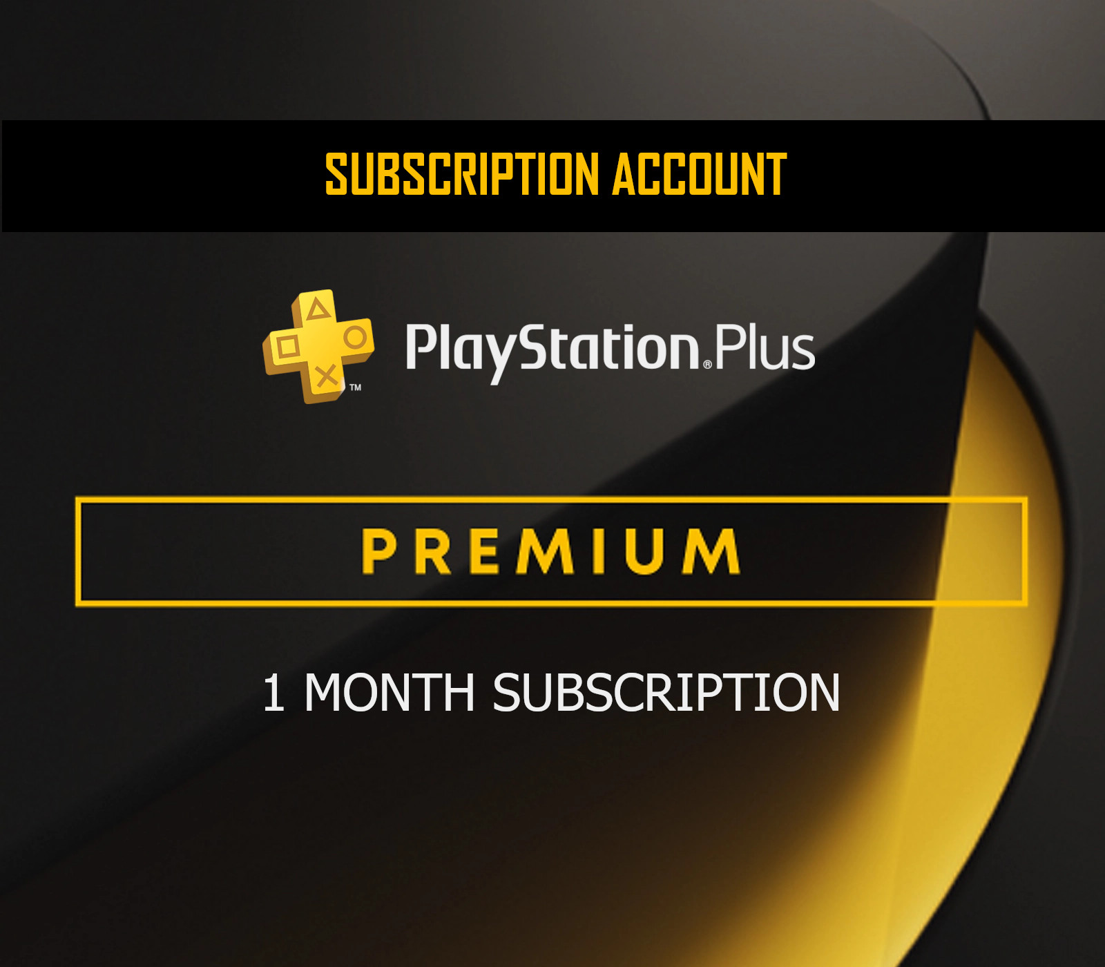 PlayStation Plus Premium 1 мес. подписка Аккаунт