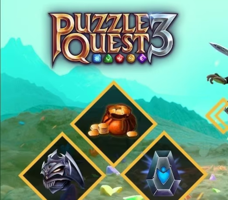 Puzzle Quest 3 - Green Knight's Gear Набор DLC XBOX One / Xbox Series X|S Ключ