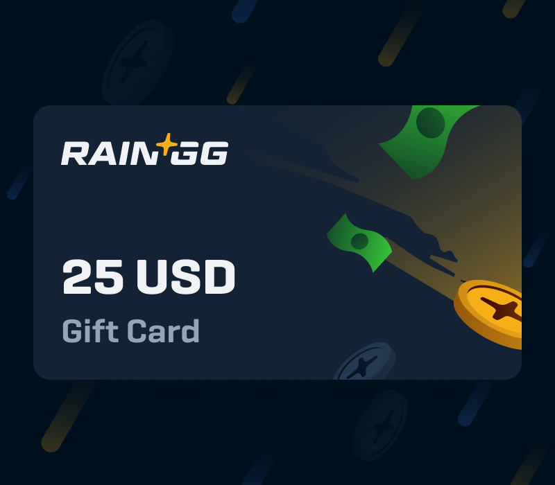 Rain.gg $25 Подарочная карта