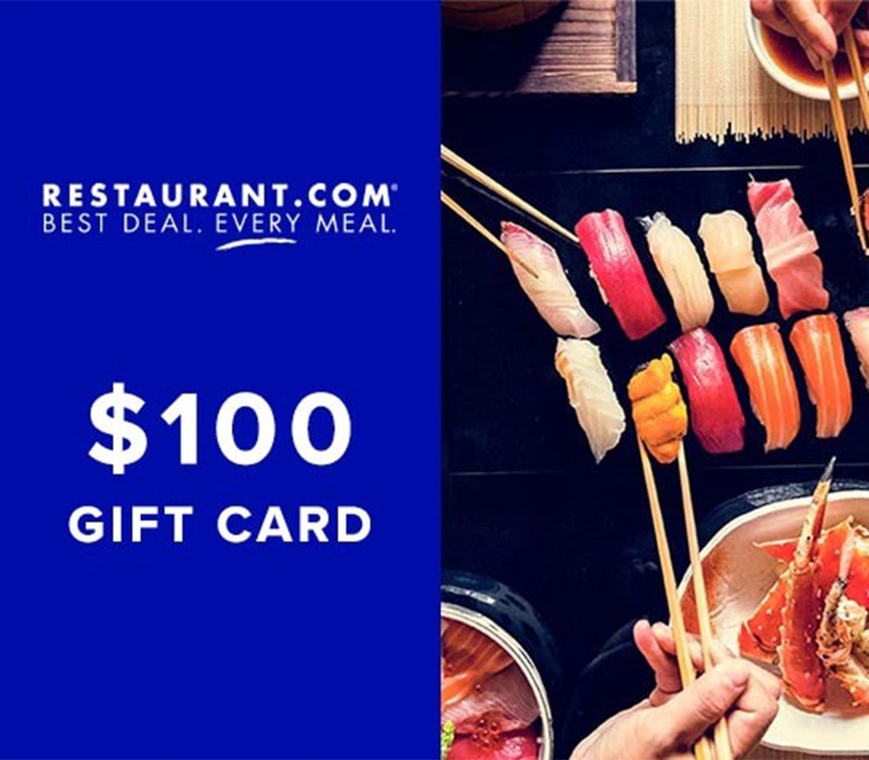 Restaurant.com $100 eGift Карта US