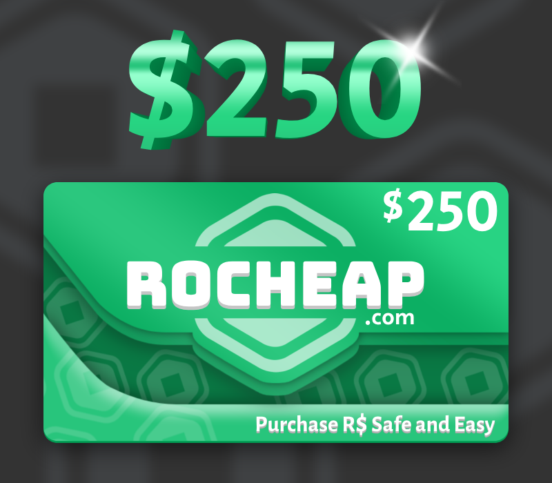 ROCheap.com $250 Подарочная карта