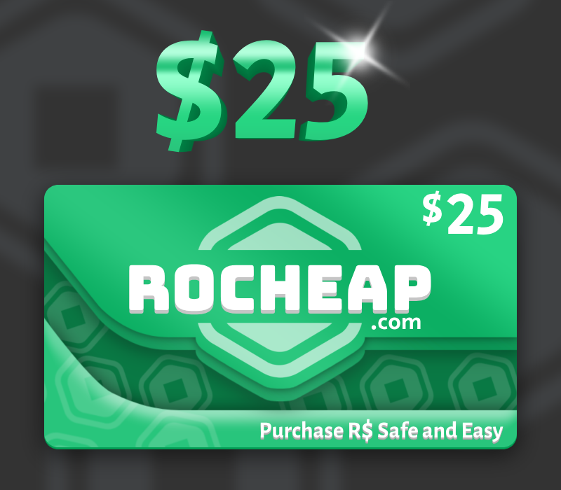 ROCheap.com $25 Подарочная карта