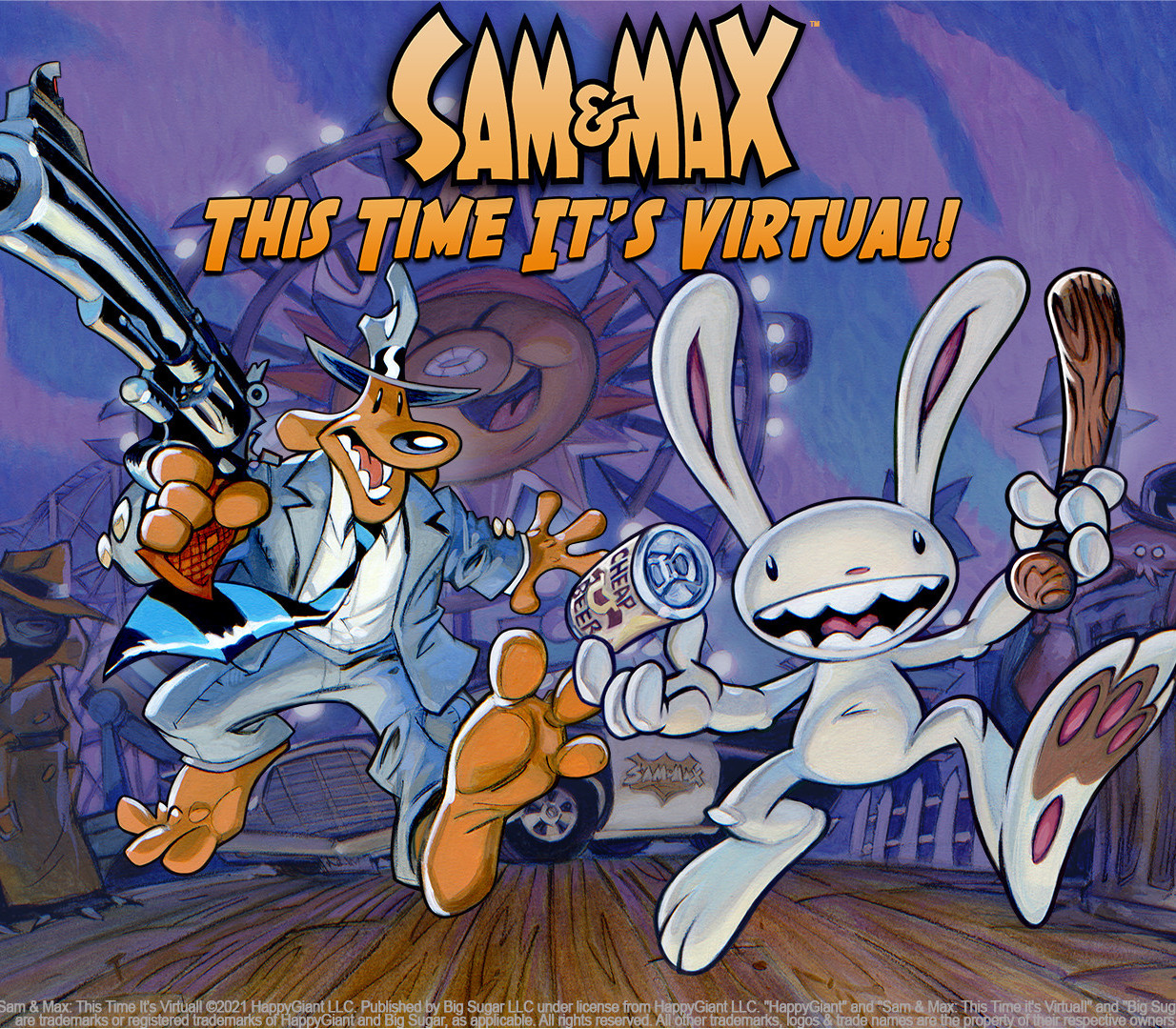 Sam & Max: This Time It's Virtual! Steam Ключ