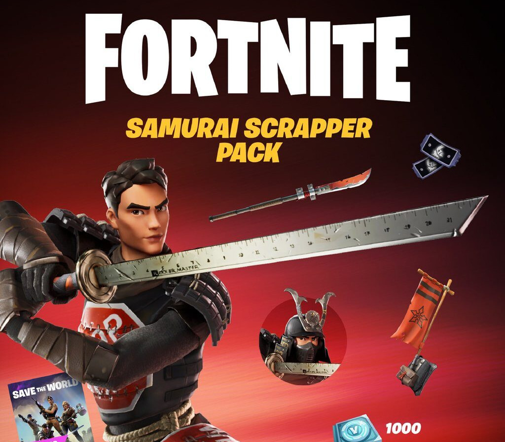 Fortnite - Samurai Scrapper Pack DLC EU Xbox One/ Xbox Series X Ключ