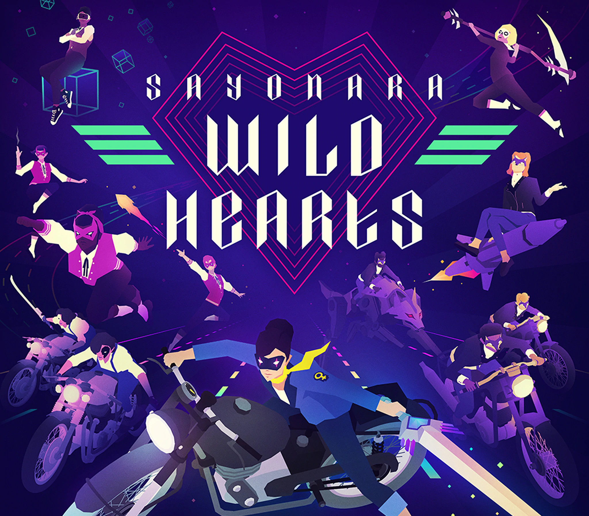 Sayonara Wild Hearts EU PC Steam Ключ
