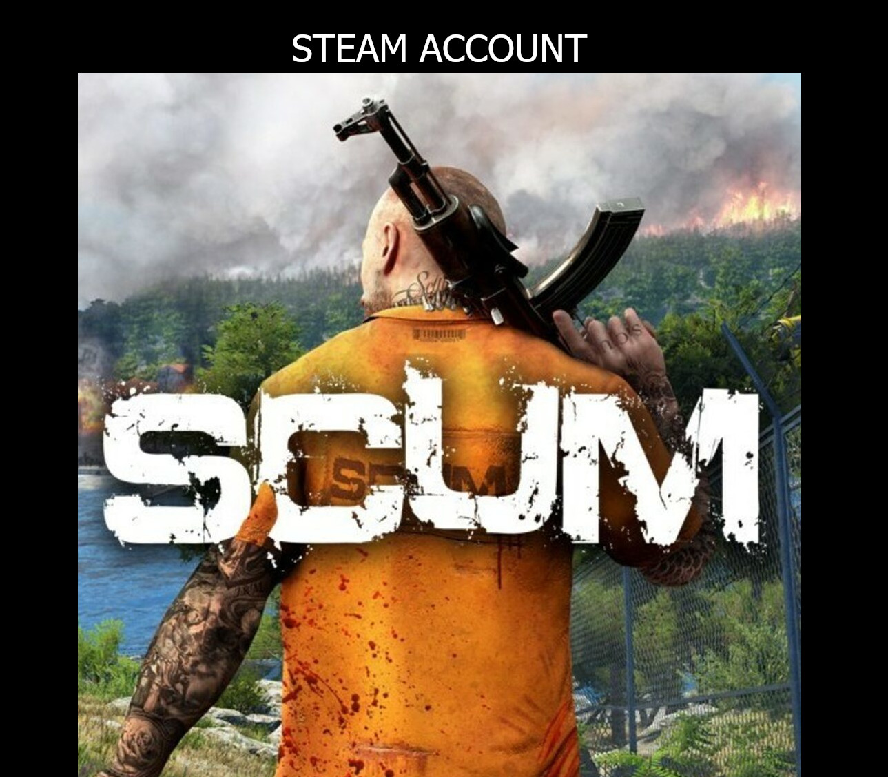 SCUM Steam Account