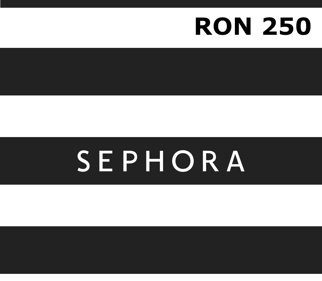 Sephora 250 RON Подарочная карта RO