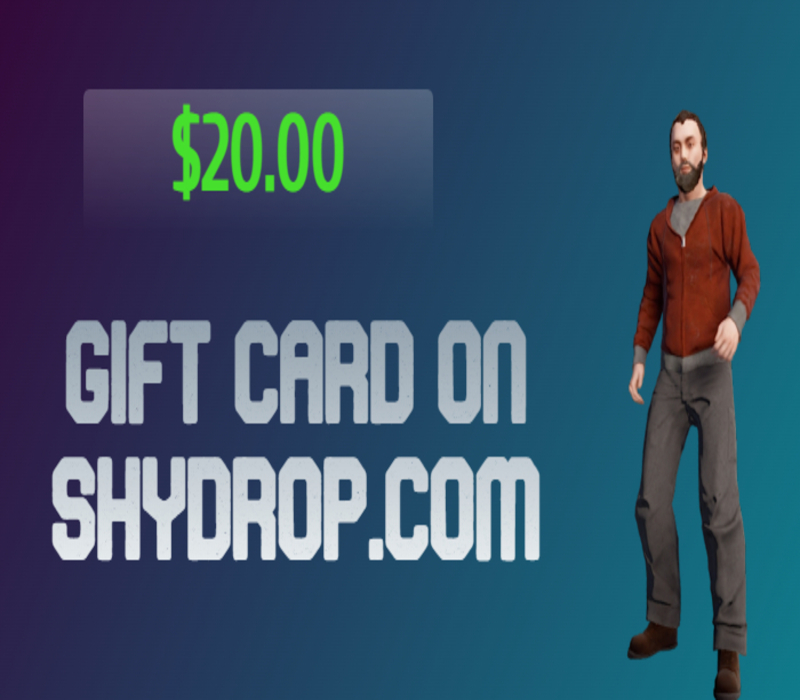 ShyDrop $20 Подарочная карта