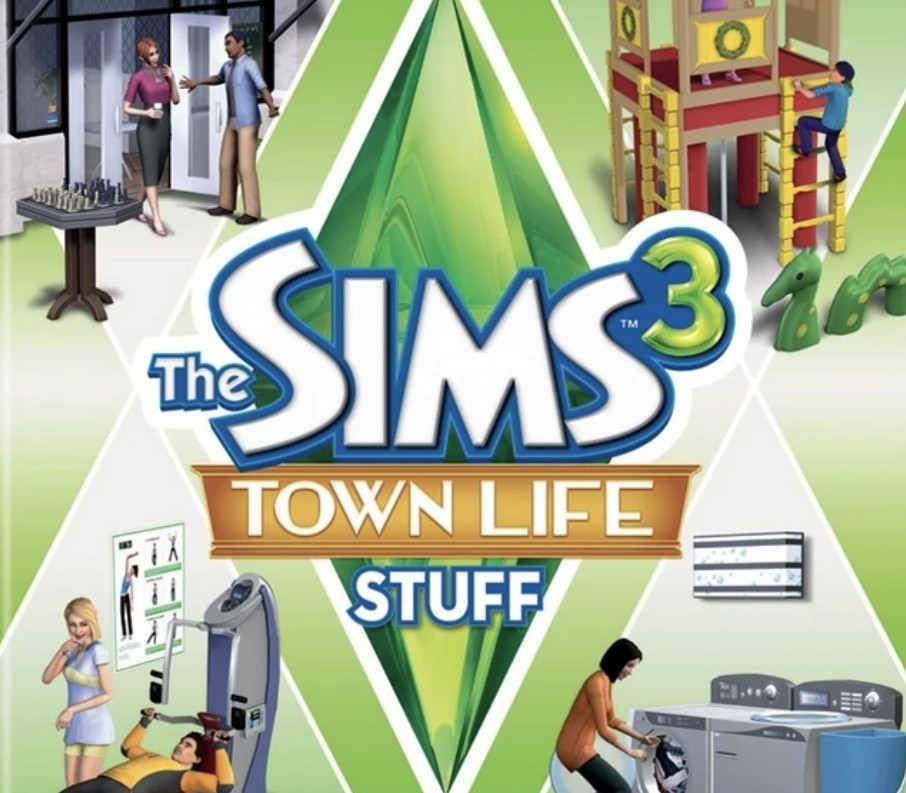 The Sims 3 + Town Life Stuff Pack Набор PC EA App Ключ