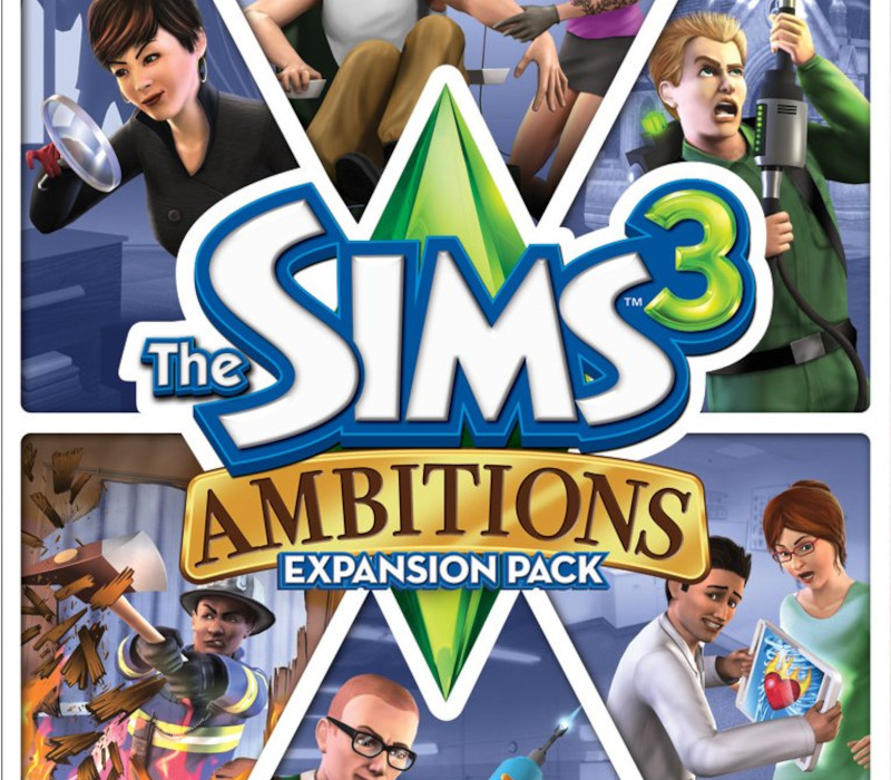 The Sims 3 + Ambitions Дополнение Pack DLC EA App Ключ