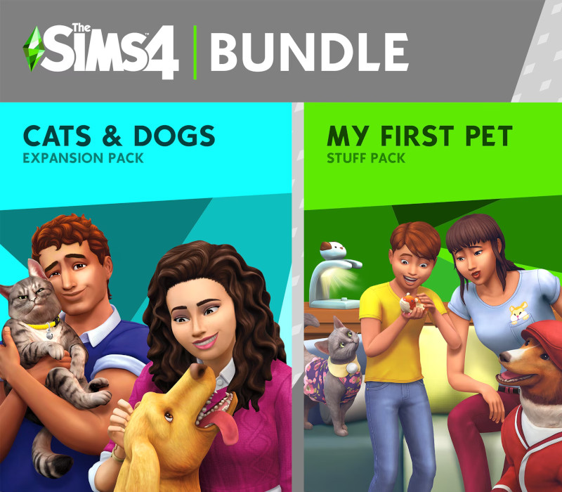 The Sims 4 - Cats & Dogs + My First Pet Stuff DLC EU XBOX One / Xbox Series X|S Ключ
