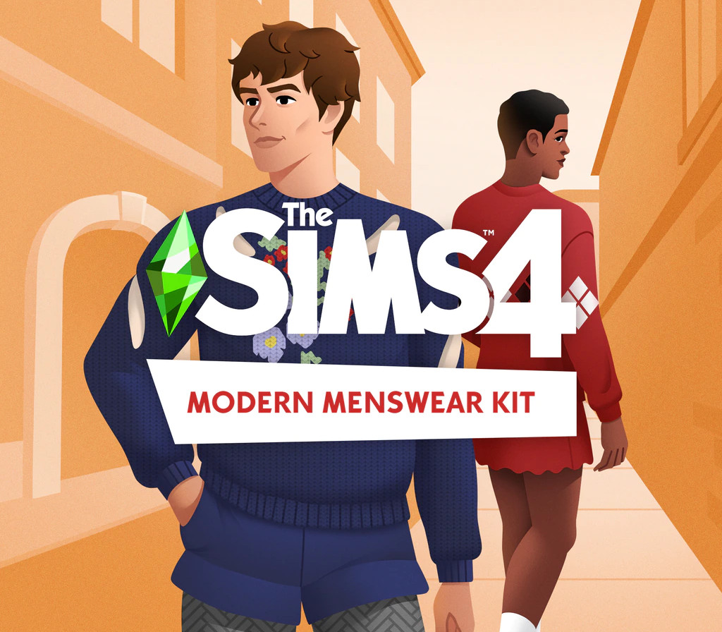 The Sims 4 - Modern Menswear Kit DLC PC EA App CD Key