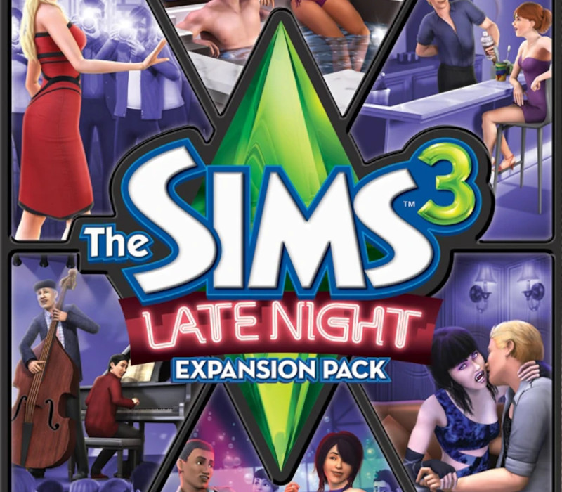 The Sims 3 + Late Night Дополнение Pack DLC EA App Ключ