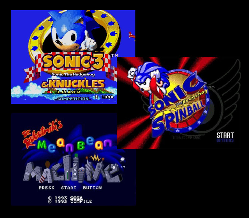 Dr. Robotnik's Mean Bean Machine + Sonic 3 and Knuckles + Sonic Spinball Набор Steam Ключ