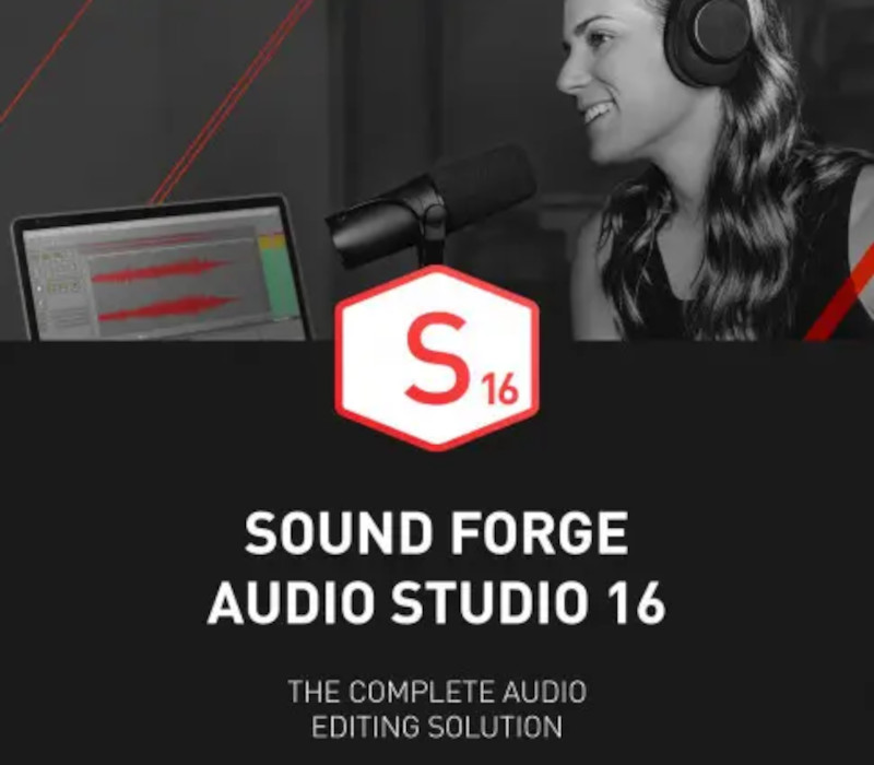 SOUND FORGE Audio Studio 16 EU Digital Download Ключ