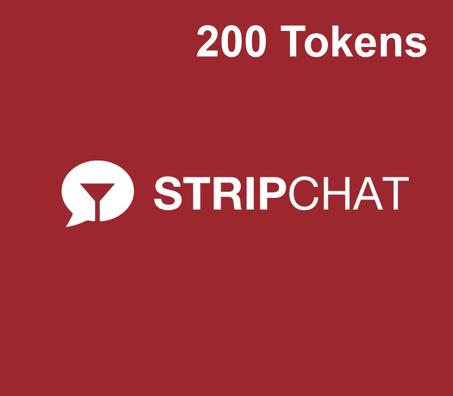 Stripchat - 200 Tokens Подарочная карта