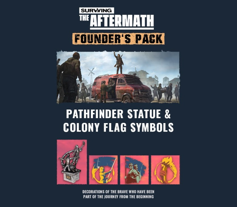 Surviving the Aftermath - Founder's Pack DLC EU PS4 Ключ