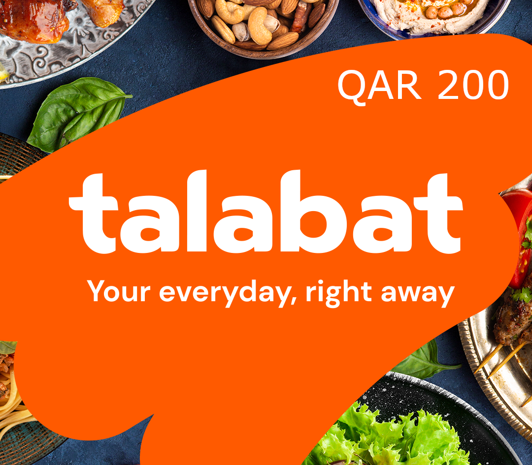 talabat QAR 200 Подарочная карта QA