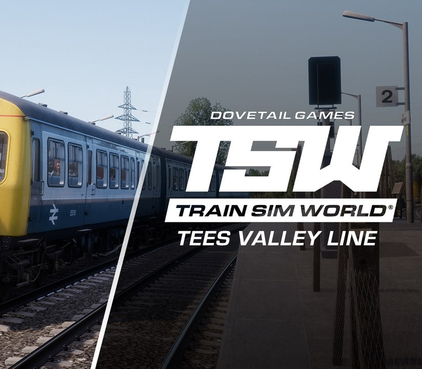 Train Sim World 2: Tees Valley Line: Darlington – Saltburn-by-the-Sea Route Add-On DLC Steam Ключ