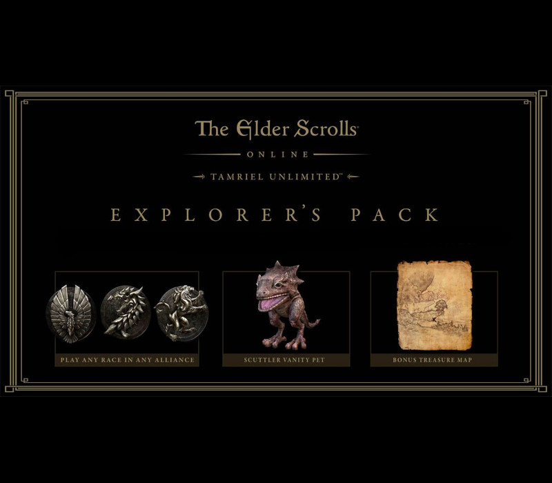 The Elder Scrolls Online - Explorer's Pack DLC EU PS4 Ключ