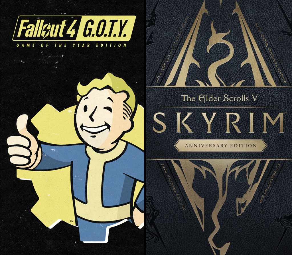 The Elder Scrolls V: Skyrim Юбилейное издание + Fallout 4 G.O.T.Y. EU XBOX One / Xbox Series X|S Ключ