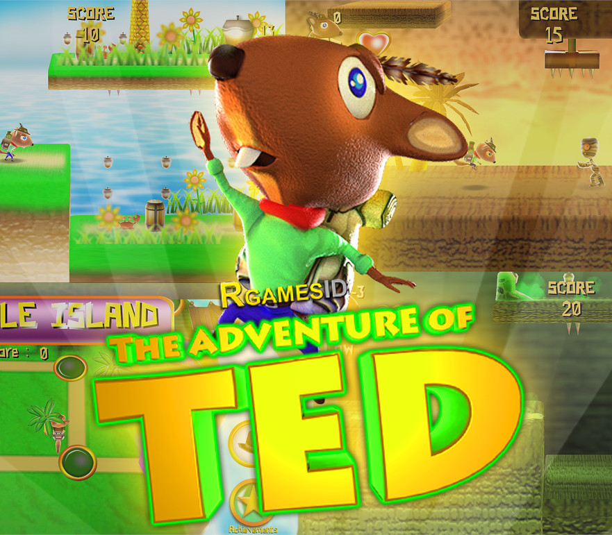 The Adventure of TED and the lost magic crystals Steam Ключ