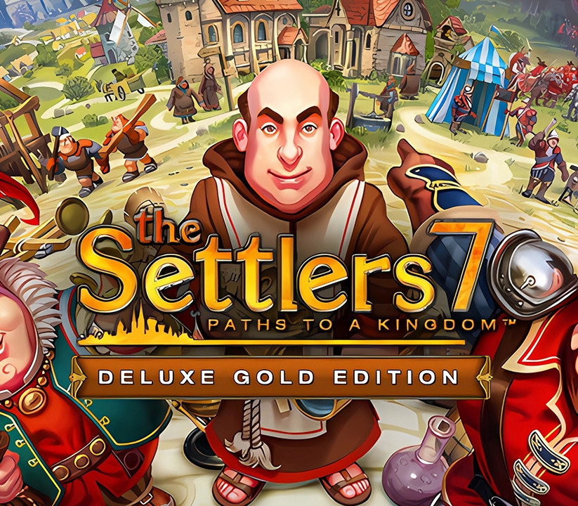 The Settlers 7: Paths to a Kingdom Deluxe Gold-издание PC Steam Подарок