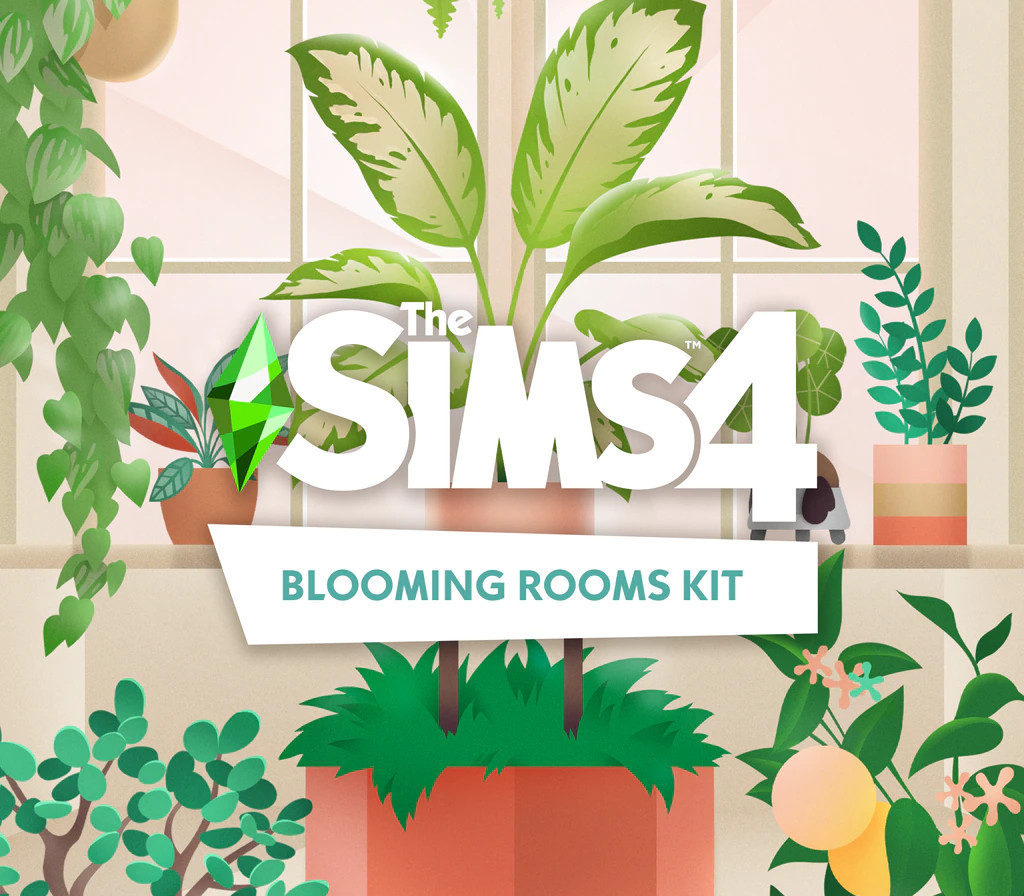 The Sims 4 - Blooming Rooms Kit DLC PC EA App Ключ