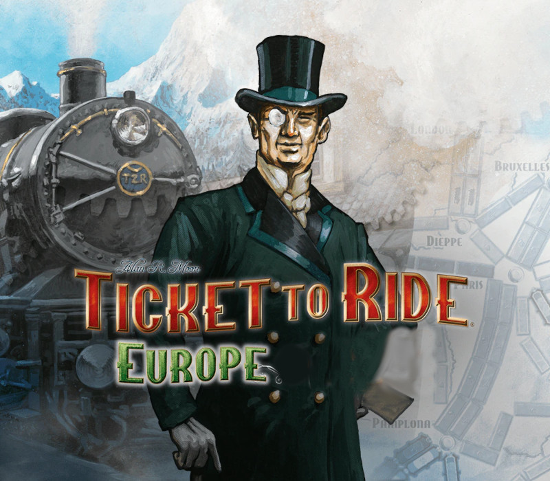 Ticket to Ride: Classic издание - Europe DLC Steam Ключ