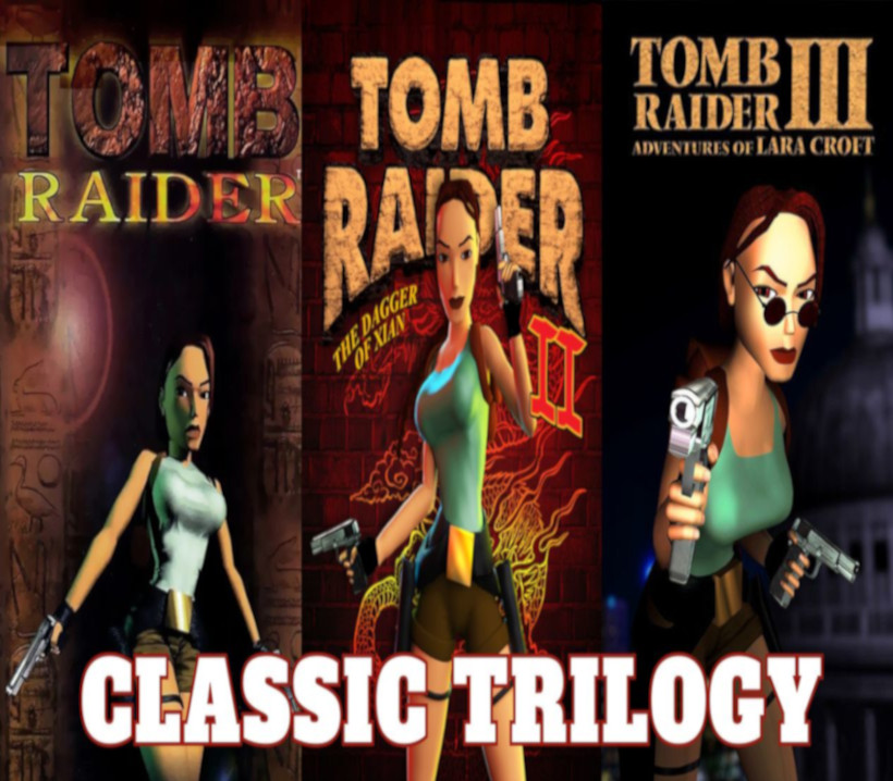 The Tomb Raider Classic Trilogy PC Steam Ключ